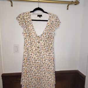 Charming Floral Mini Dress